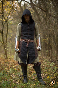 Ärmellose Jacke Assassin's Creed, braun schwarz
