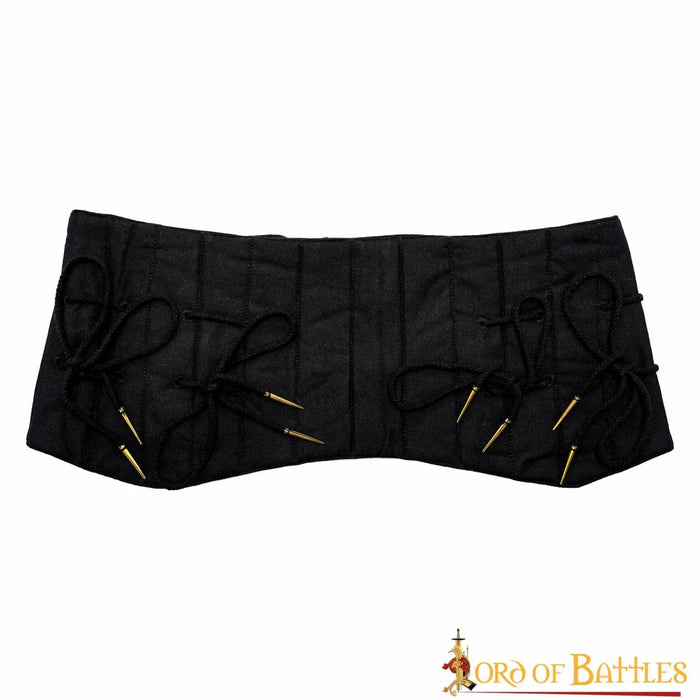 Middeleeuwse lendenier, zwart