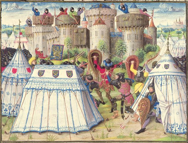 Medieval tent Herold 3 x 3 m