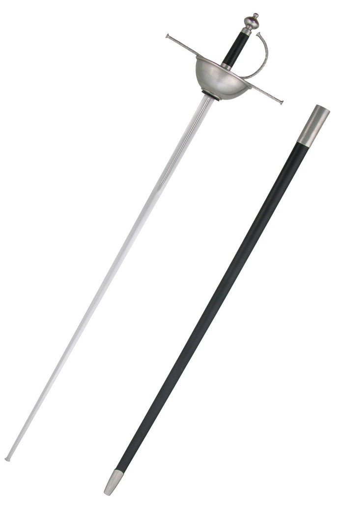 Battle-ready rapier met komgevest (bot 3 mm)