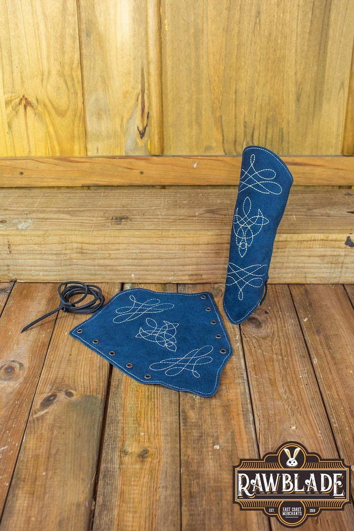 Vryla Premium Armschützer Unterarmschutz, blau