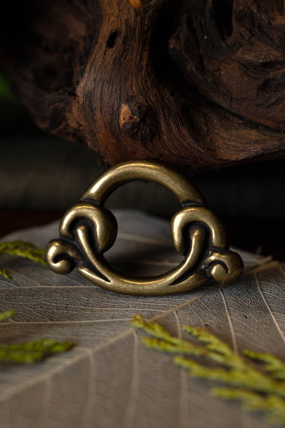 Birka-ring til sax-skede