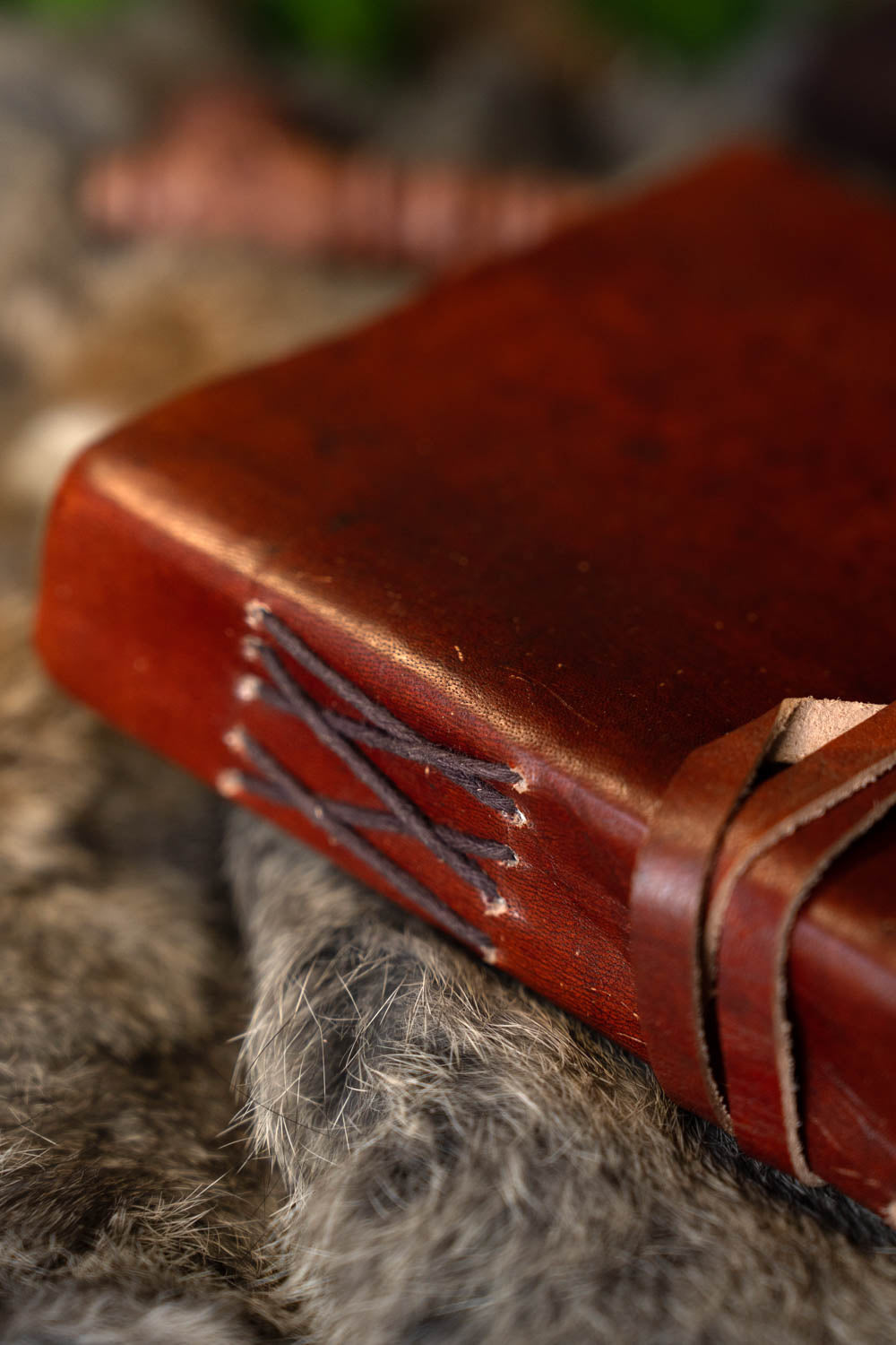 Livro de couro Mago