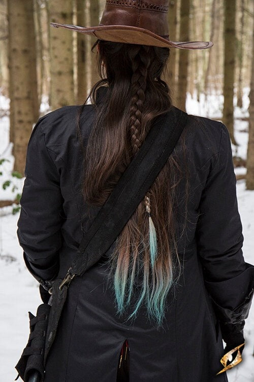 Bandolera pirata, negra