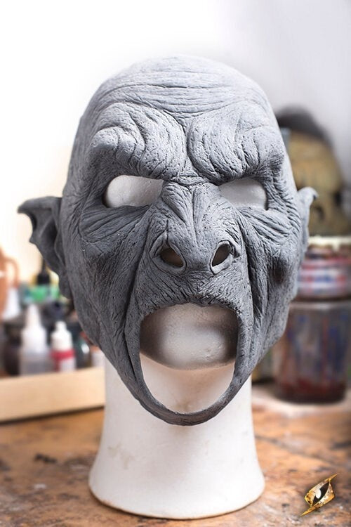 Orkmasker, ongeverfd