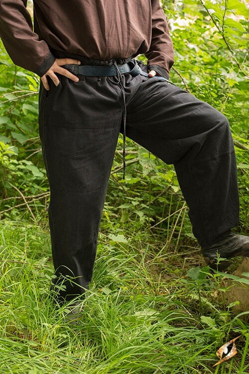 Basis børnebukser, sort, str. XXS