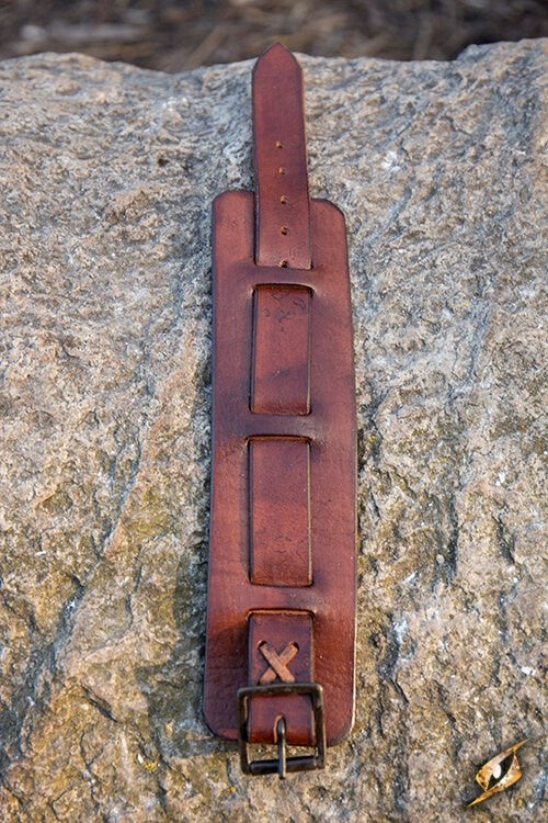 Manchetarmbånd, læder