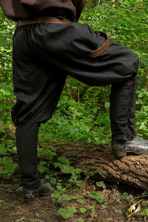 Wikingerhose Rollo, schwarz