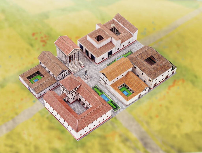 Model building kit Roman city