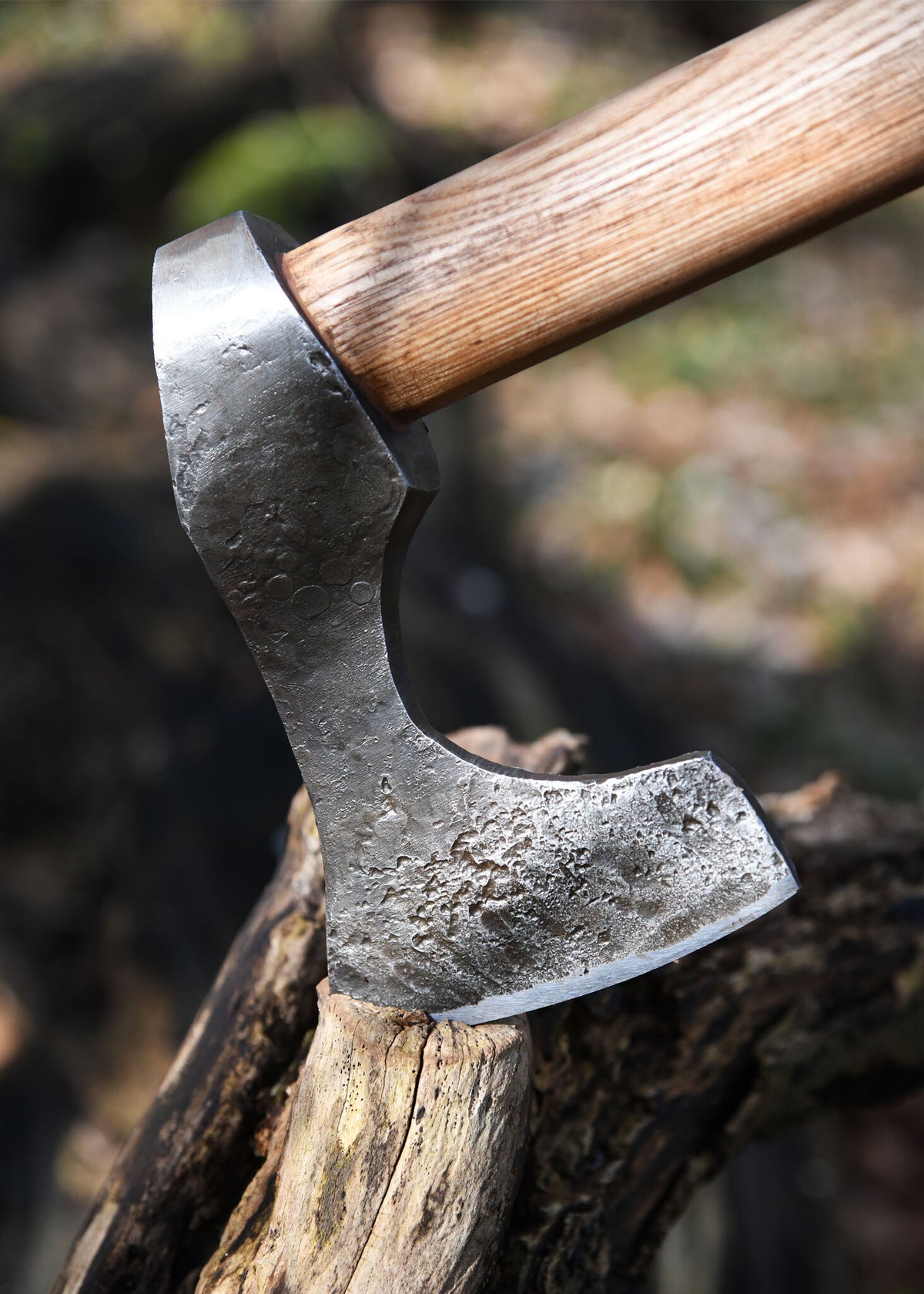 Viking Axe, Hand-Forged Steel, Type B, semi-sharp