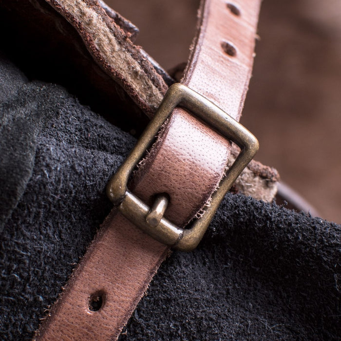 Full contact läderhandskydd, vänster