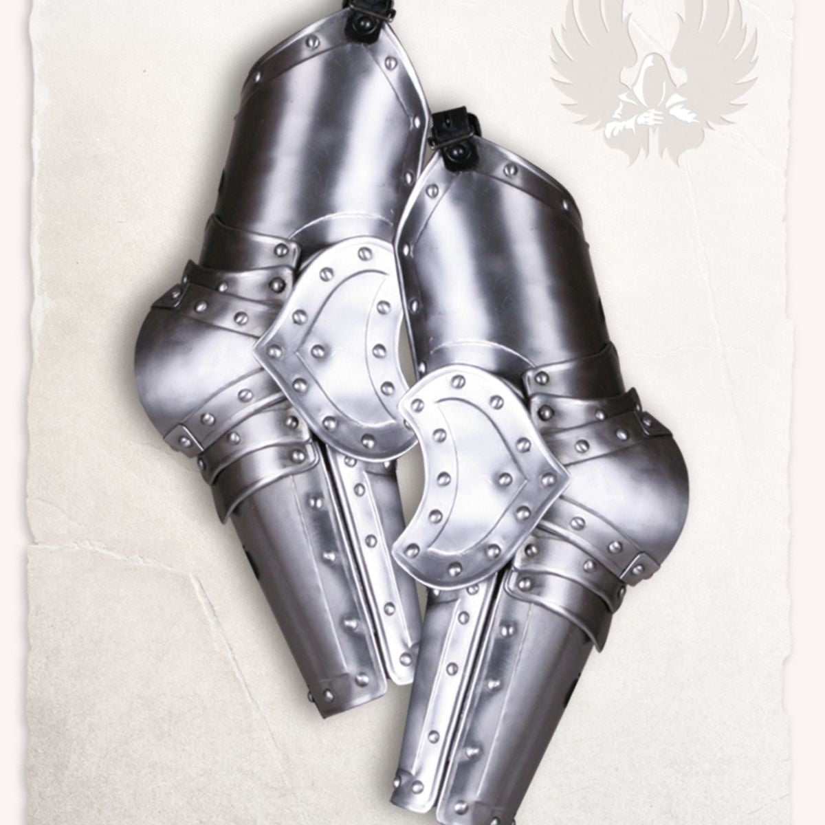 Vambraces Balthasar, armadura de brazo, 1,2 mm