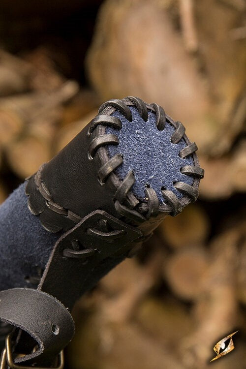 Faretra arciere blu-nero