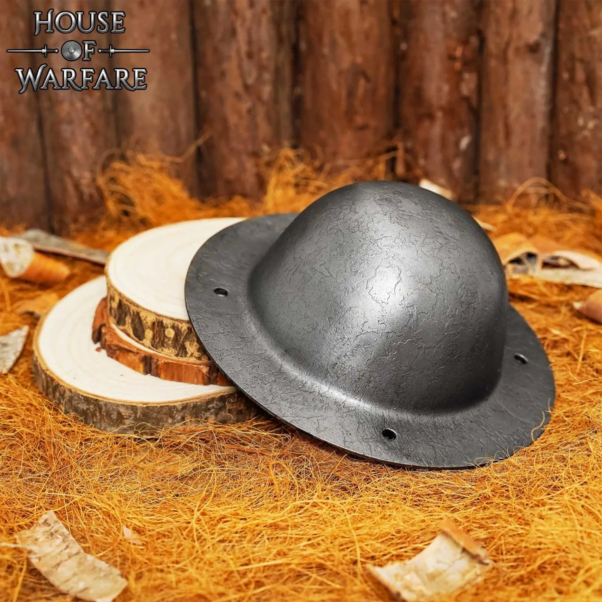 Vikingų skydo bamba, natūrali