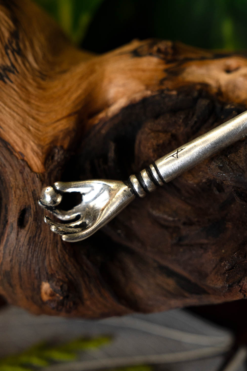 Romersk hårnål Silchester, forsølvet bronze