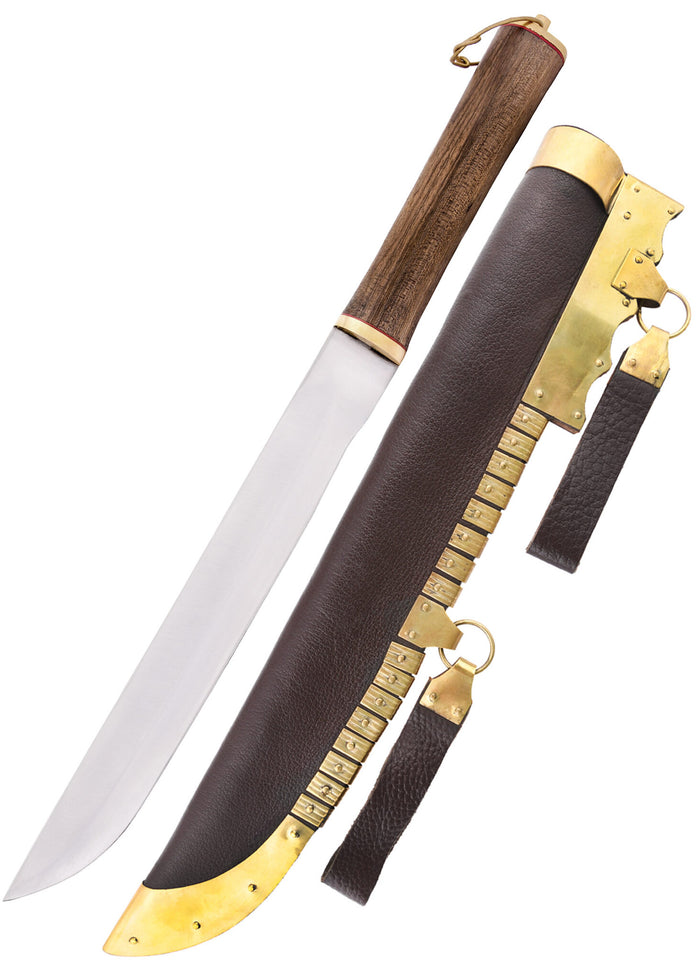 Wikinger Seax Jarl, halb scharf