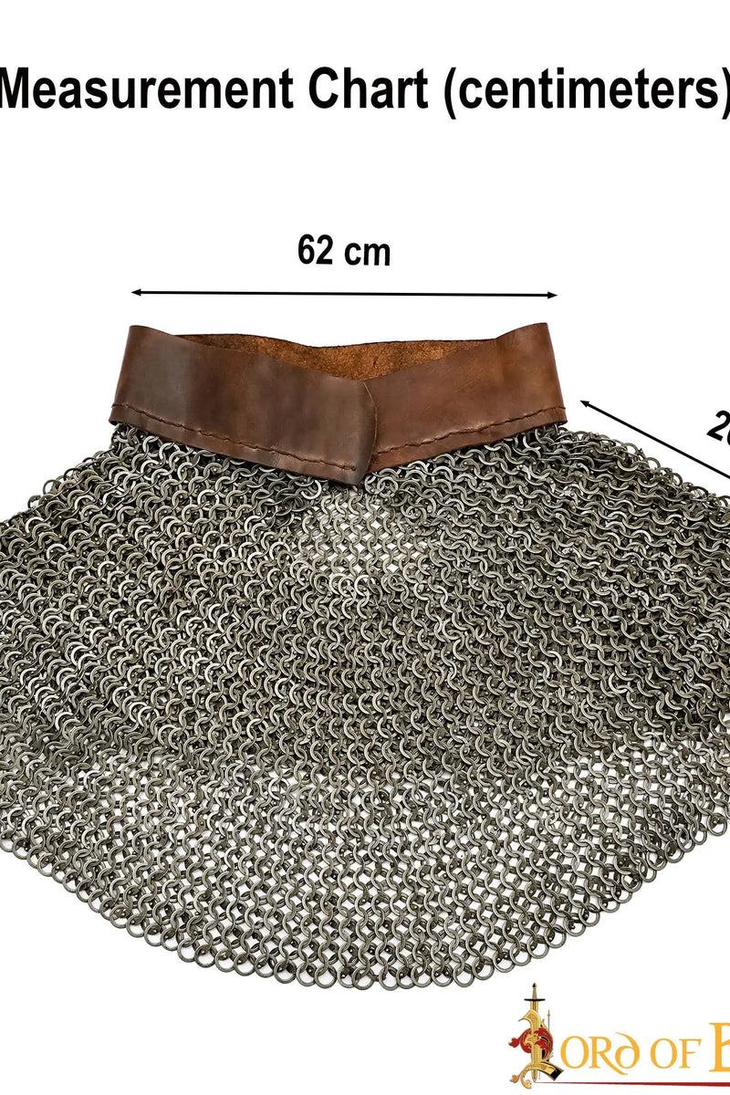 Chainmail standard, butted spring steel, 9 mm