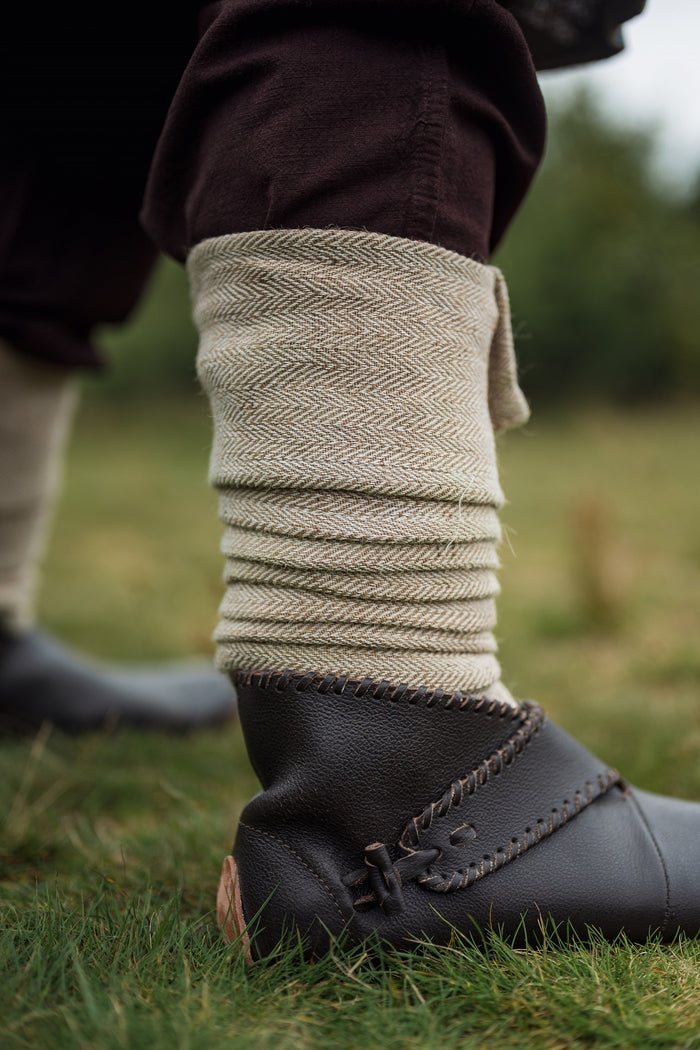 Benvindor fiskbensmönster Halfdan, natur