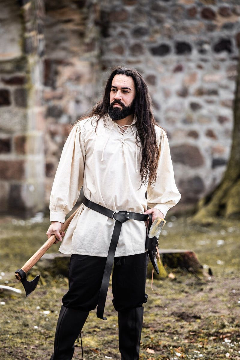 Mittelalterliches Hemd William, natur