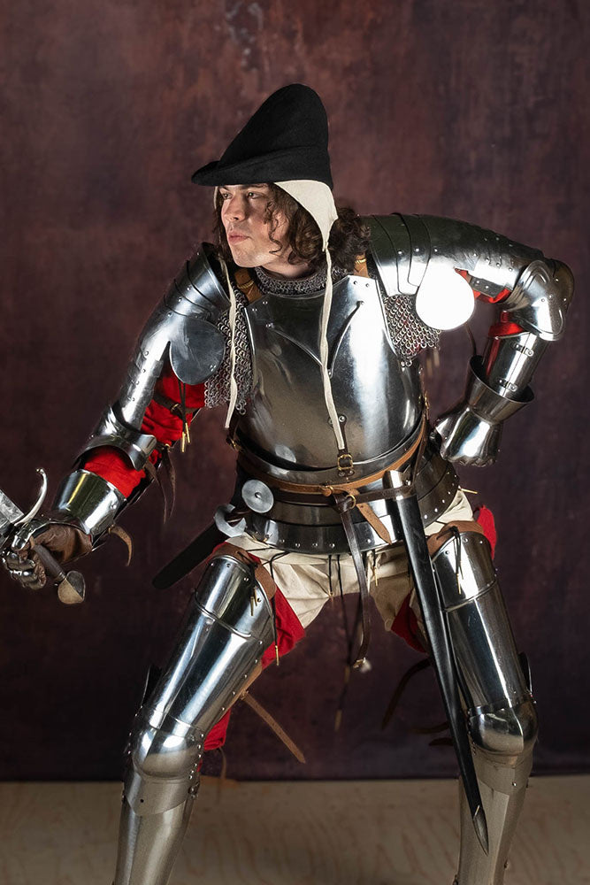 Guantes tipo reloj de arena 1350–1410, 1,6 mm