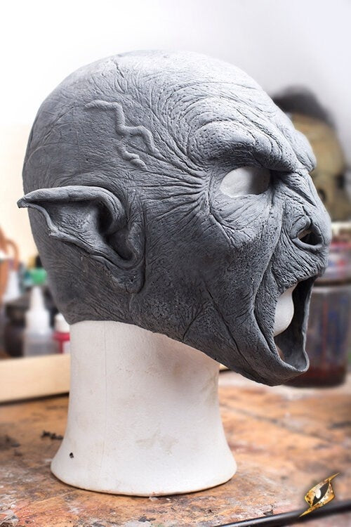 Orkmasker, ongeverfd