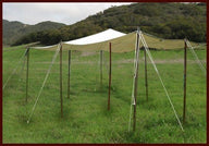 Tarpaulin 4 x 4 m 250 g/m²