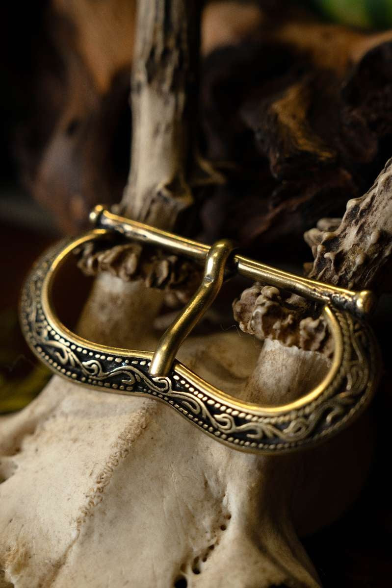 Renaissance buckle deluxe, bronze color