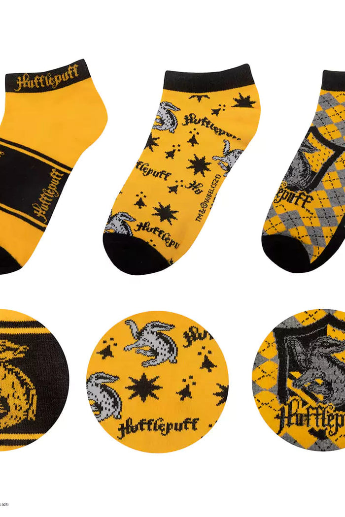 Harry Potter: Knöchelsocken Hufflepuff