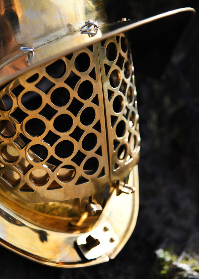 Casco de gladiador Murmillo, 1,3 mm