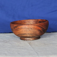 Medieval wooden bowl L