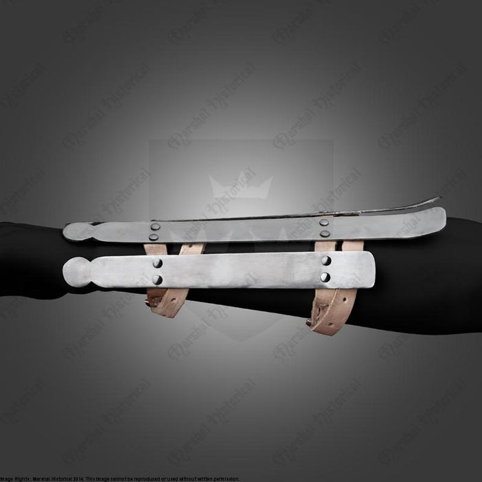 Germanic bracers, forearm guards, 2 mm