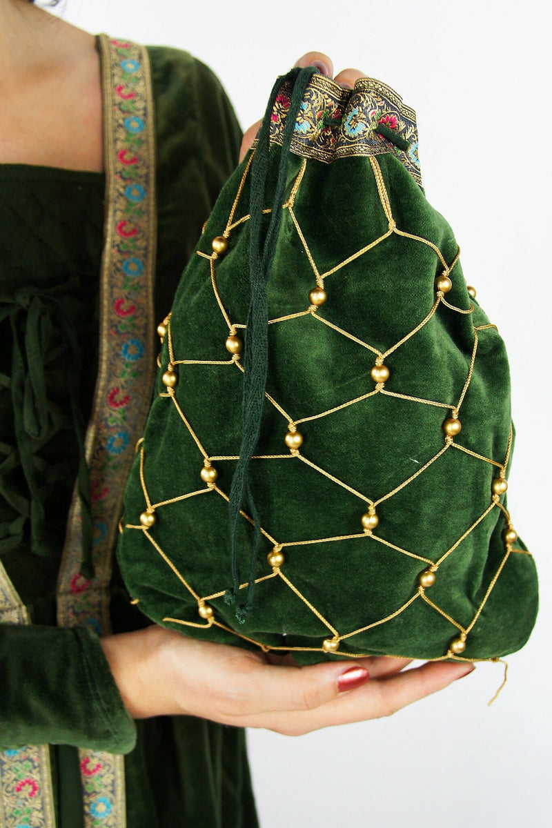 Adelige Gürteltasche, grün