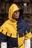 kaperon Dangereuse, vänster, blå, ullmix