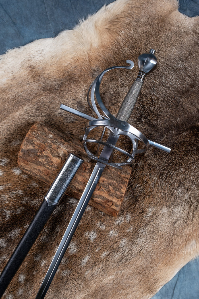 Italian rapier 17th century, semi-sharp