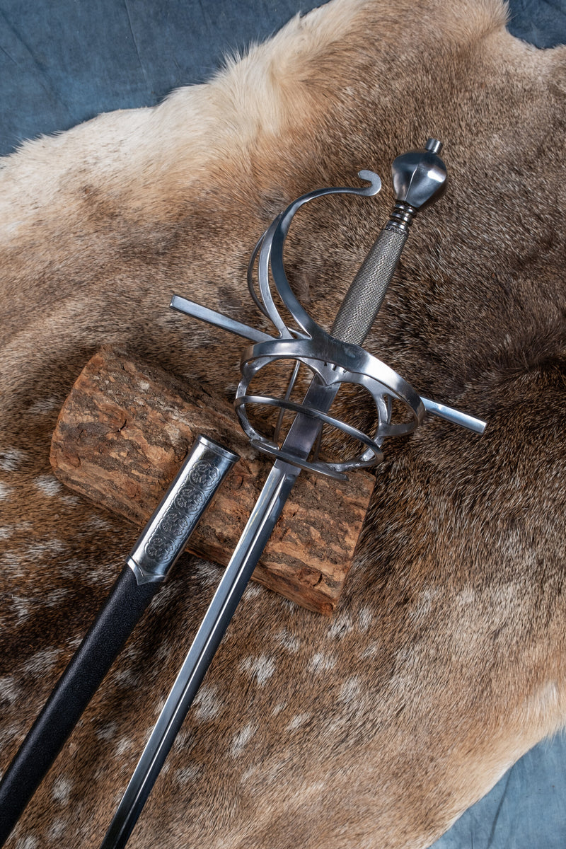 Italian rapier 17th century, semi-sharp