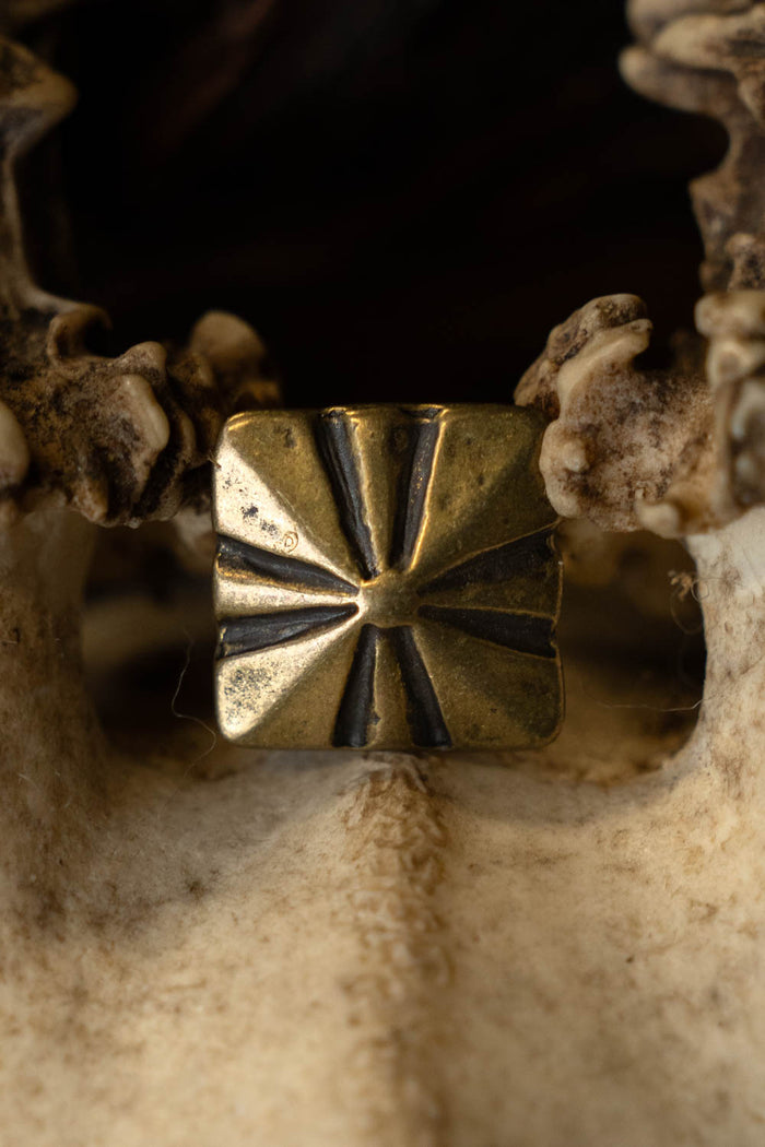 Middeleeuws riembeslag set van 5 stuks (1500-1600), brons