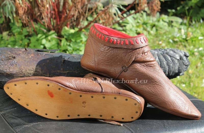 Dekorerede ankelstøvler, brun