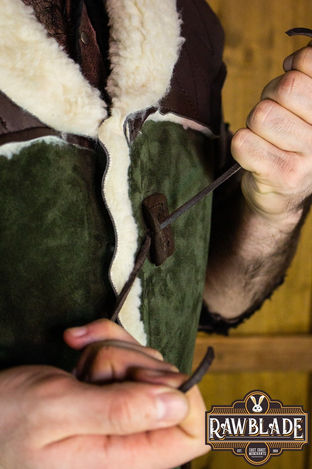 Dimitru Wintermantel, grün, Wollmischung