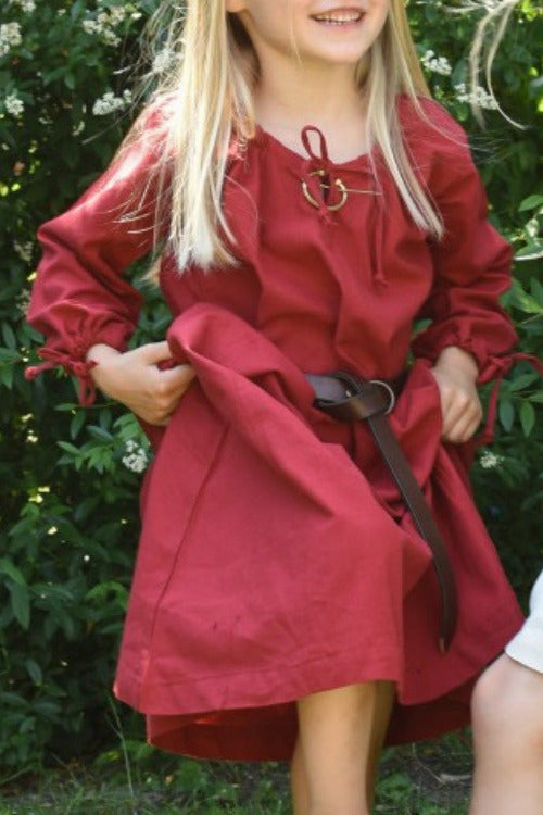 Sukienka dziecięca Matilda, czerwona