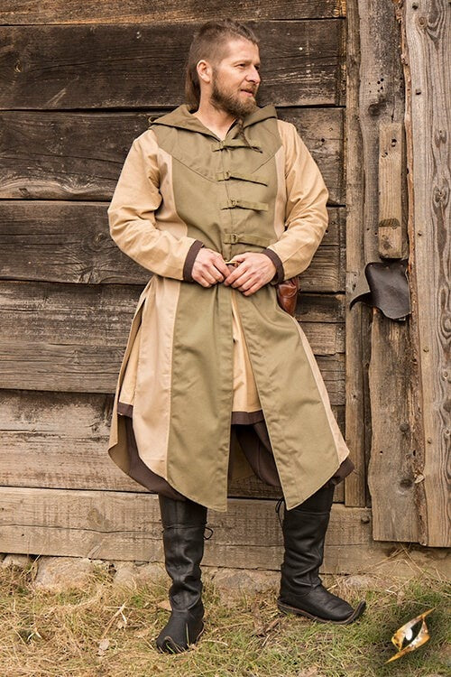 Kamizela bez rękawów Assassin’s Creed, zielono-piaskowa