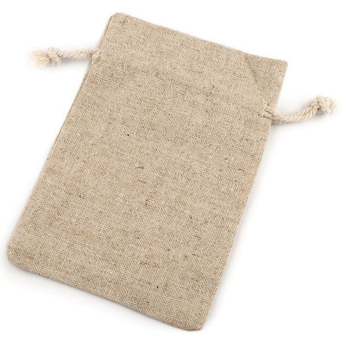 Sacchetto in lino 10 × 14 cm