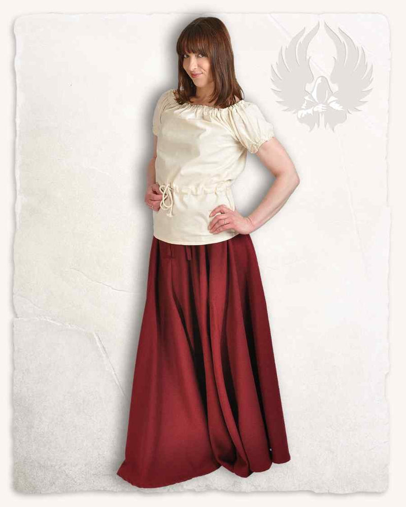 Piratenbluse Carmen, natur