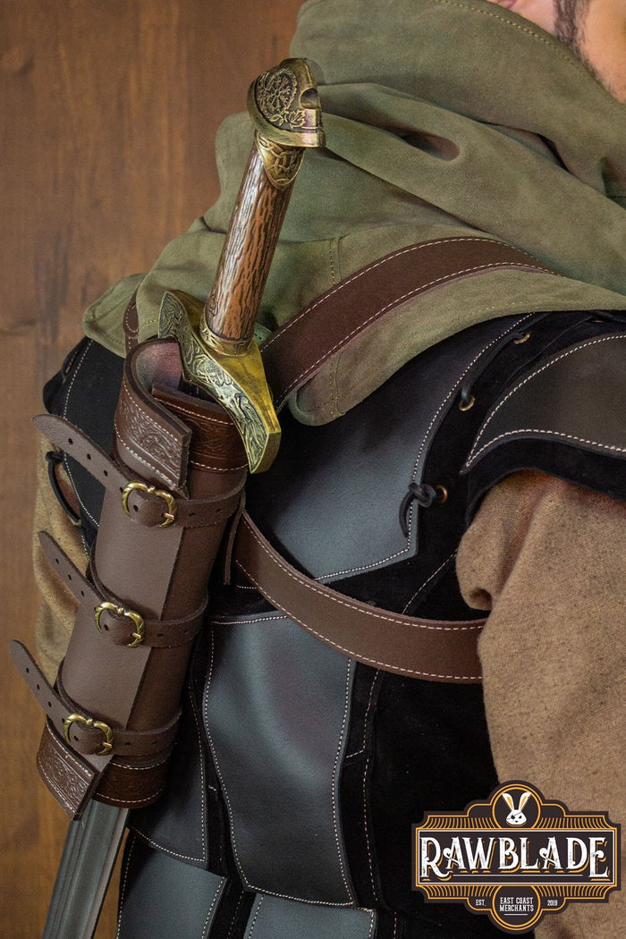 Fourreau dorsal Astrid – marron