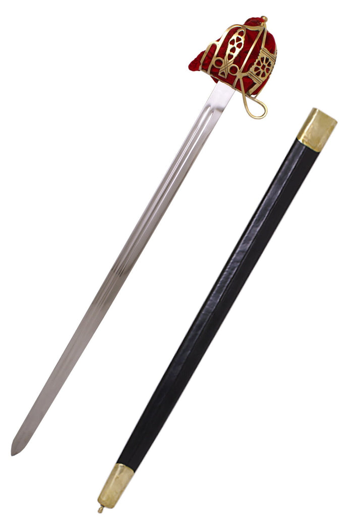 Korbgefäß Breitschwert 1828 halb scharf