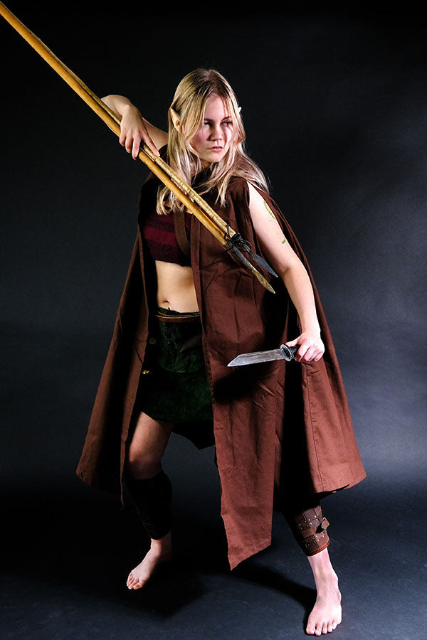 Läderkjol Nuala, grön