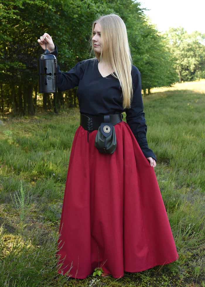 Medeltida blus Aubrey, svart