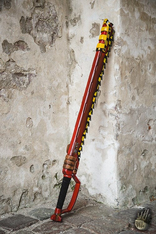 Motorsavssværd, skumvåben