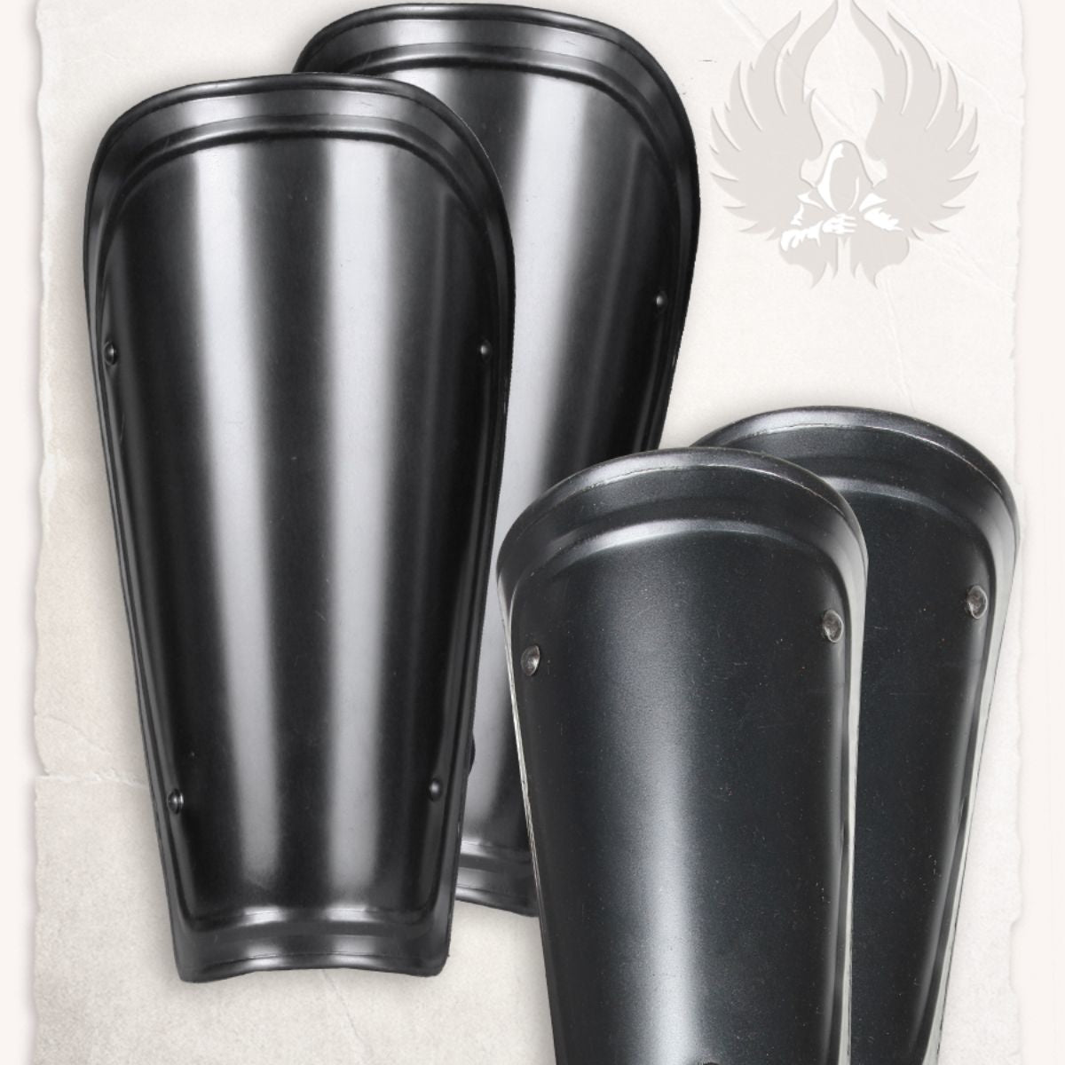 Karwasze i nagolenniki Adam, brązowane, 1,2 mm