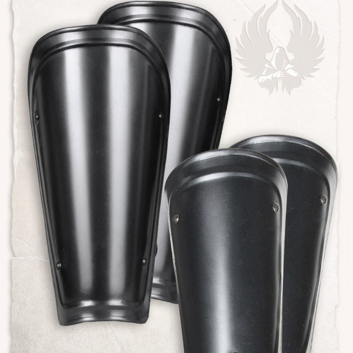 Karwasze i nagolenniki Adam, brązowane, 1,2 mm