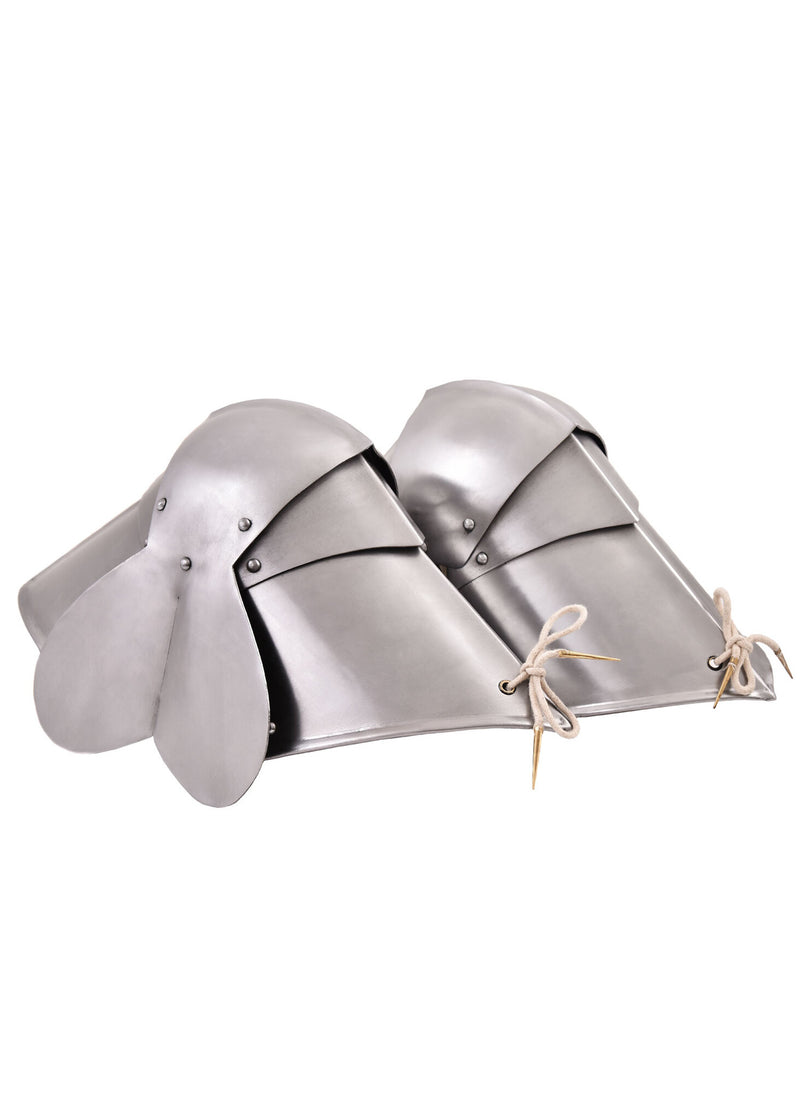 15. århundredes poleyns, 1,6 mm